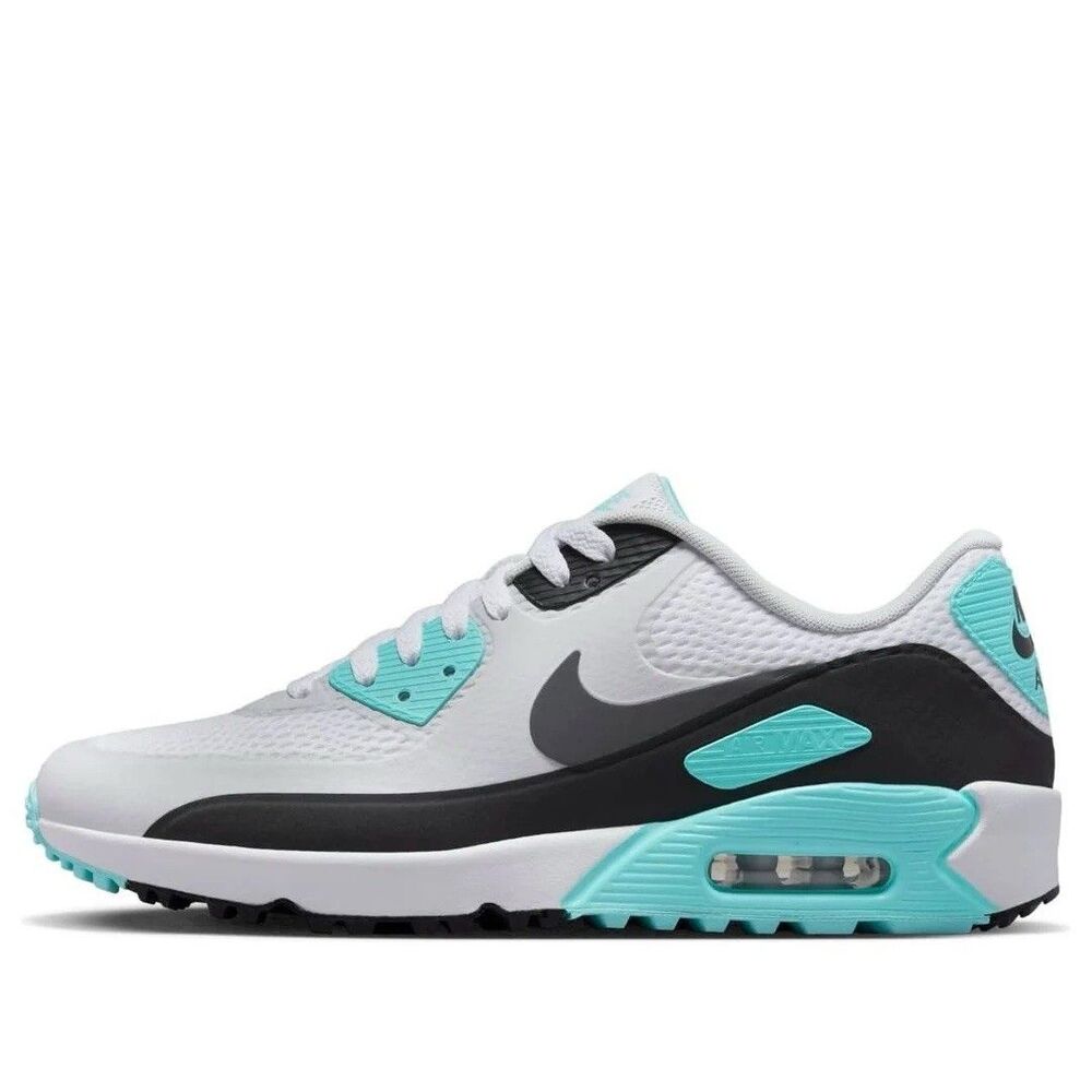 Size 10 Nike Air Max 90 G Copa Blue White Mens Golf Shoes CU9978-110